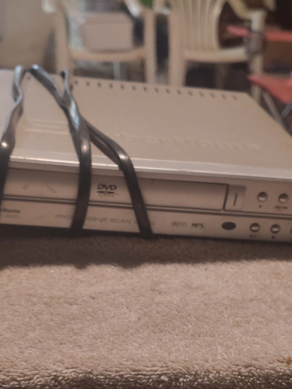 Silver DVD Player with MP3 Playback - Electronics